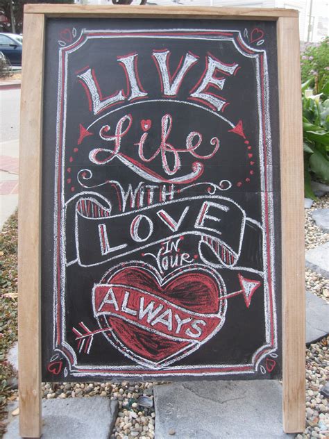 Chalkboard Art For Valentine S Day Chalkboard Art Valentine Chalkboard Art Chalk Art