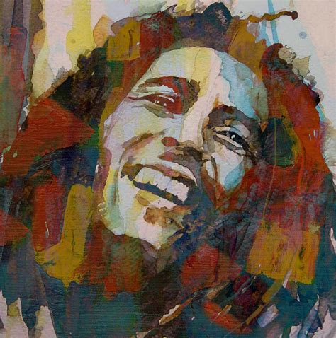 Stir It Up Retro Bob Marley Painting By Paul Lovering Fine Art