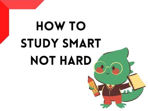 Tips On How To Study Smart Not Hard Your Hop