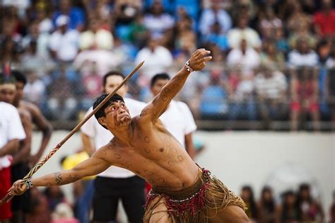 Fotos Ind Genas Disputam Esportes Nativos Nos Jogos Mundiais Dos Povos