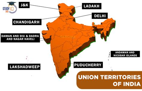 Union Territories Of India Maps Of India, 55% OFF