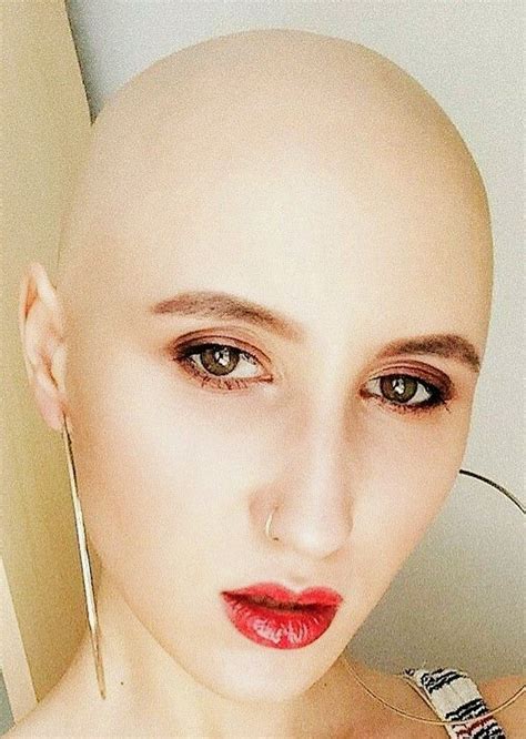 Pin On Bald Beautiful Women