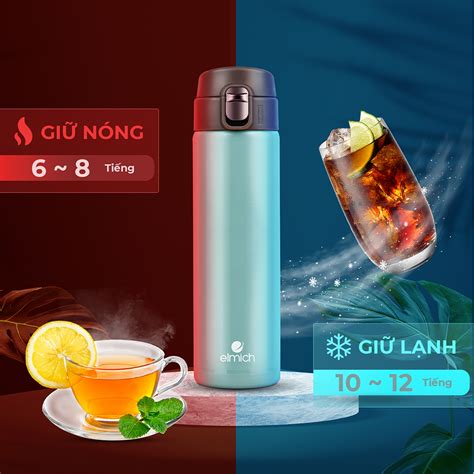 Bình giữ nhiệt ELMICH 500ml EL 8295BE TheHome