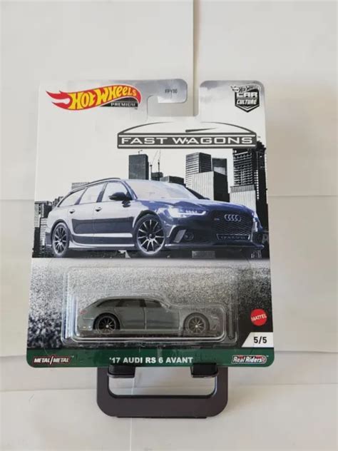 Hot Wheels Car Culture Fast Wagons Audi Rs Avant Real Riders N Eur Picclick Fr