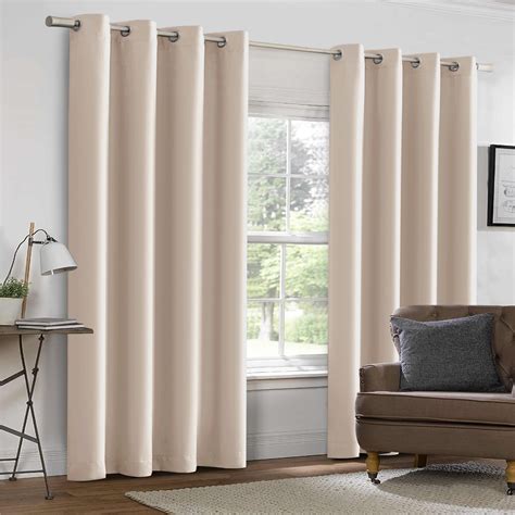 Ebern Designs Polyester Blackout Curtains Grommet Thermal Insulated