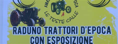 Marche A San Ginesio Torna Il Raduno Trattori D Epoca Domino News