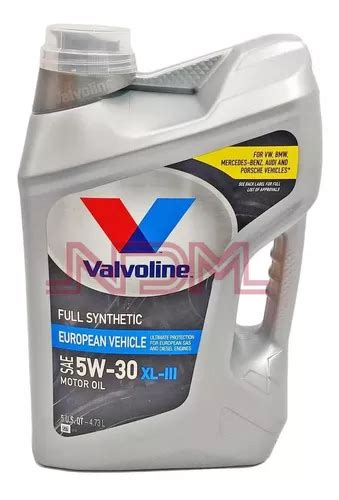 Aceite Sintetico Valvoline Xl Iii Sae W