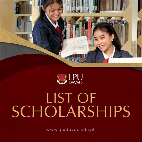 LPU DAVAO SCHOLARSHIPS - LPU Davao