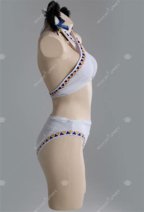 Sexy Swimsuit Egyptian Cat Crossover Bathing Suit Halter Top And Bottoms Bikini Set For Sale