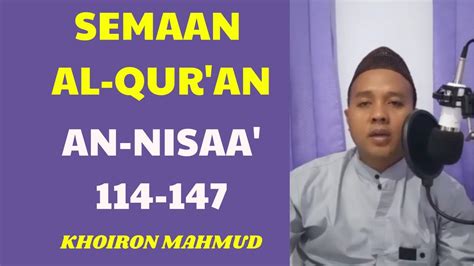 Qs An Nisaa Khoiron Mahmud Semaan Al Qur An Bil Ghoib Juz