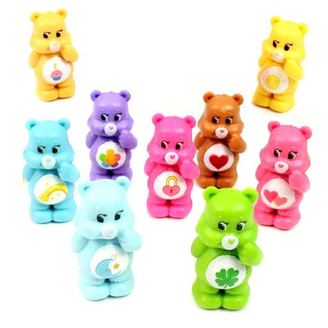 Care Bears Figures Toys 5cm Set Of 9 Awesome Products Selected By