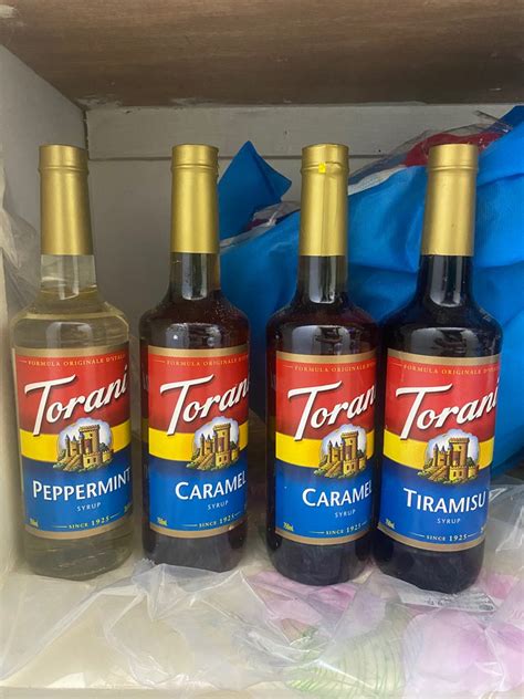 Torani Coffee Syrups 750ml Furniture And Home Living Kitchenware And Tableware Coffee And Tea