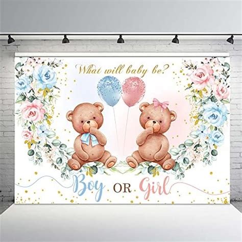 Amazon Mehofond X Ft Bear Gender Reveal Baby Shower Party