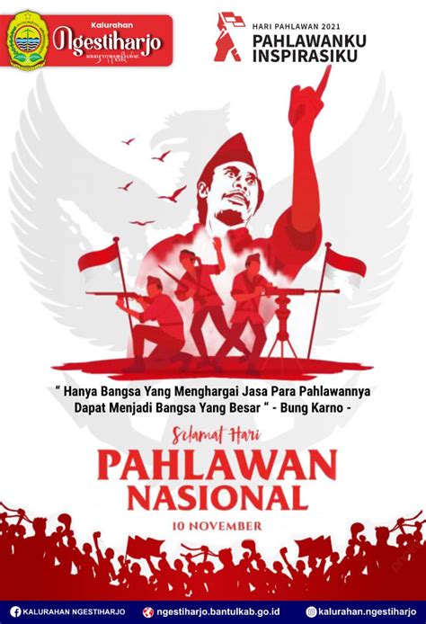 Selamat Hari Pahlawan Website Kalurahan Ngestiharjo