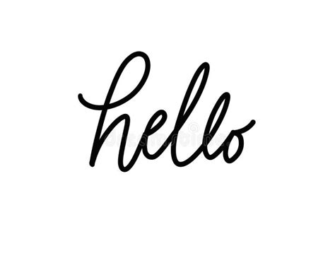 Hello In Cursive Font