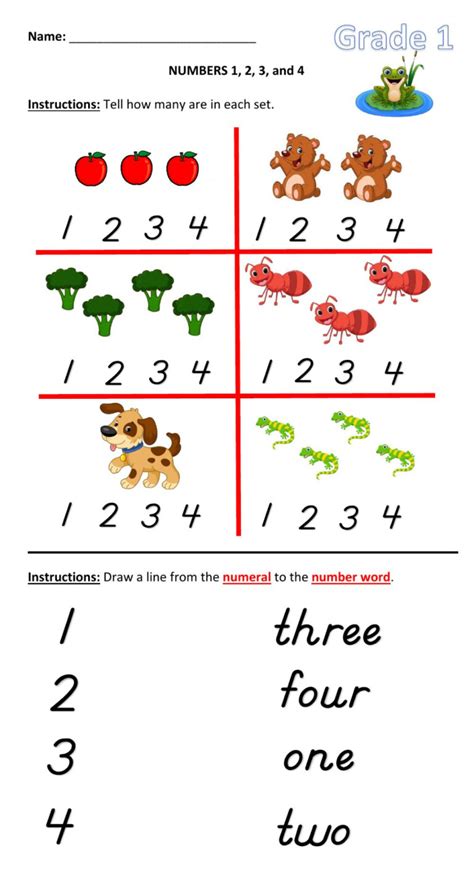 Numbers And Worksheet Countingworksheets