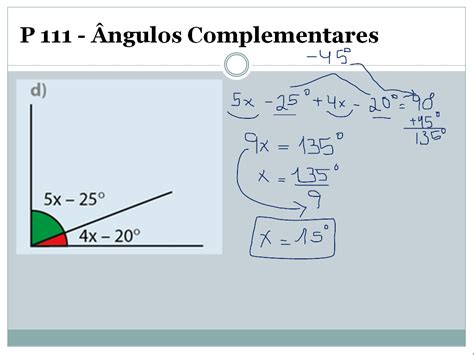 Exercicios Sobre Angulos Complementares E Suplementares FDPLEARN