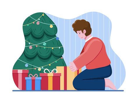 Crianças abrindo o presente de natal uma carinha feliz pessoas