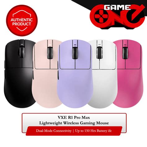 VXE R1 Pro Max Lightweight Dual-Mode Wireless Gaming Mouse | Lazada PH