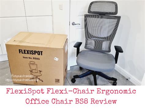 Flexispot Flexi Chair Ergonomic Office Chair Bs8 Review Et Speaks From Home