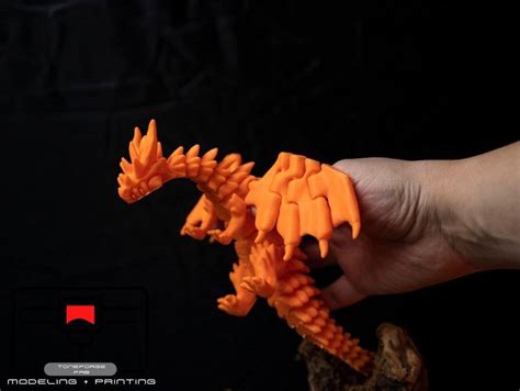 The Best Articulated Dragon Models Flexible Print In Place