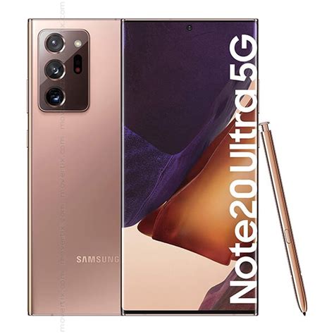 Samsung Galaxy Note 20 Ultra 5g Dual Sim In Bronze Mit 256gb Und 12gb Ram Sm N986b