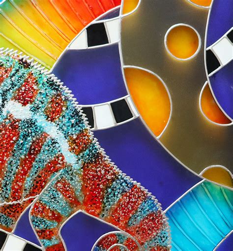 Chameleon Glass Painting Original Contemporary Wall Art Exotic Etsy Uk