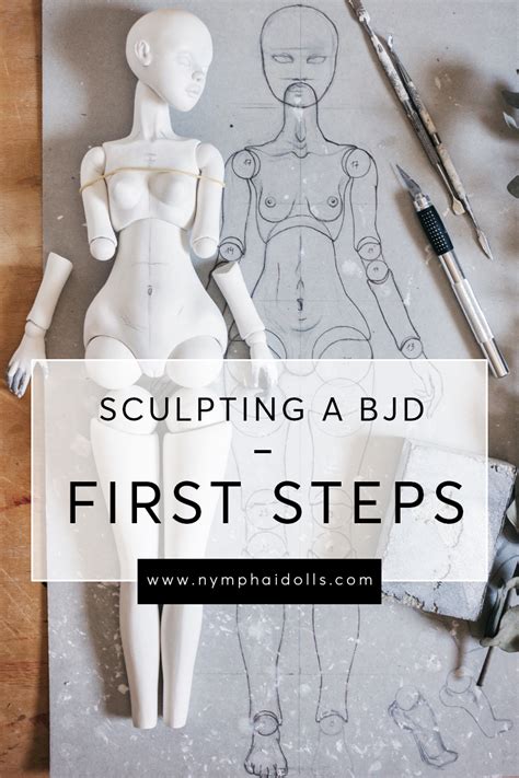 Sculpting A Bjd From Air Dry Clay First Steps — Nymphai Dolls