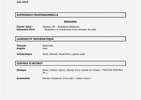 Curriculum Vitae Europass Fran Ais Laboite Cv Fr