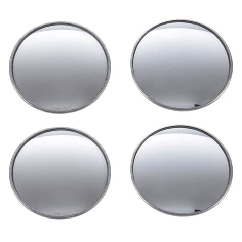 Ensemble de 4 Miroirs D Angle Mort Convexes Ronds à Coller Cdiscount Auto