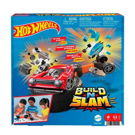 Juego De Mesa Hot Wheels BuildN Slam 978925