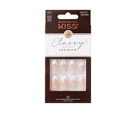 Classy Premium Ongles à Pression Moyens 30 Unités Kiss Faux Ongles Et Décoration Jean Coutu