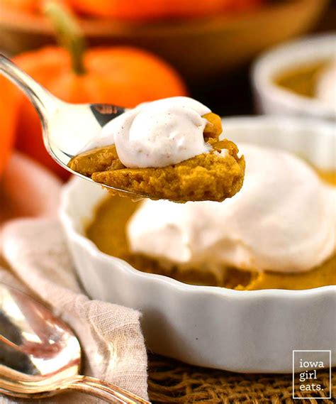 Crustless Pumpkin Pie Gluten Free Ultra Creamy