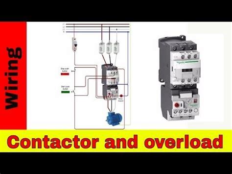 Contactor Overload Wiring Diagram