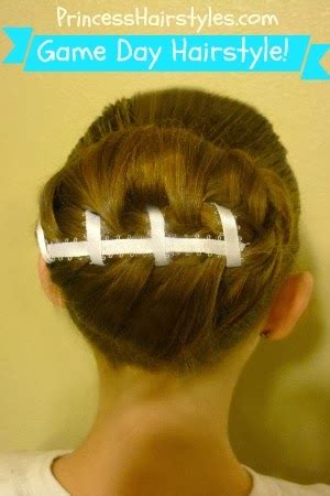 Football Hairstyle | Hairstyles For Girls - Princess Hairstyles