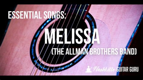 Melissa Allman Brothers Easy Guitar Tutorial Youtube