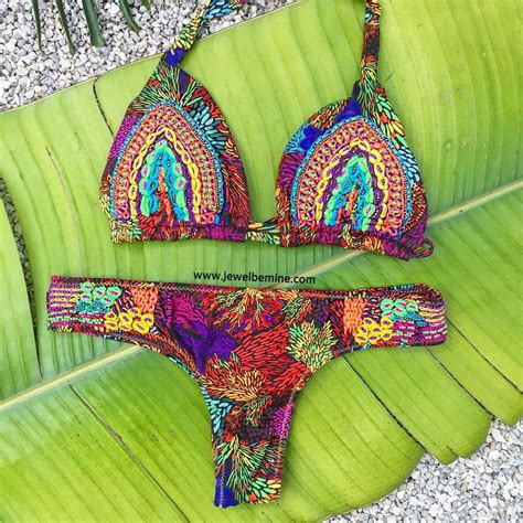 NewArrivals Shop Embroidered Bendito Aries Bikini JEWELBEMINE