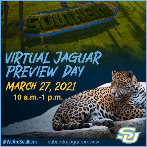 Register now for virtual Jaguar Preview Day | Southern University and A ...