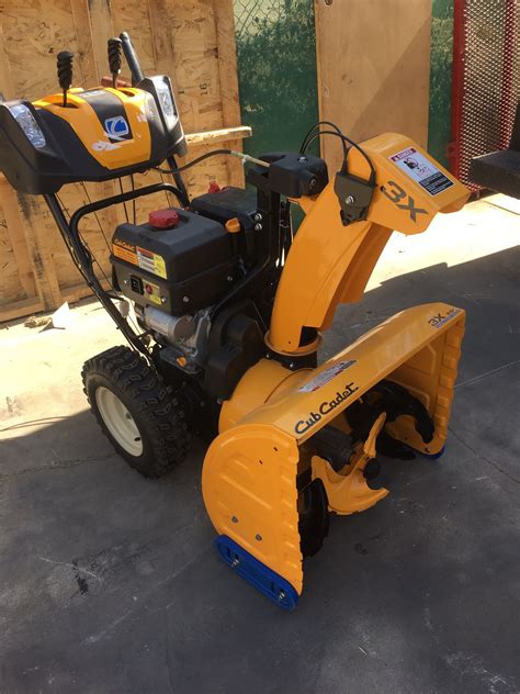 Cub Cadet 3X 26 In 357 Cc Three Stage Gas Snow Blower With Electric