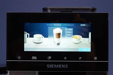 Siemens Eq Kaffeevollautomat Test Neues Luxus Ger T