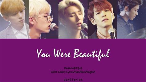 Day You Were Beautiful Color Coded Lyrics Han Rom Eng