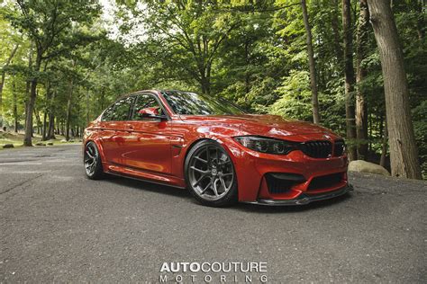 F80 BMW M3 In Sakhir Orange Looks Smashing With The Carbon Aero Kit And