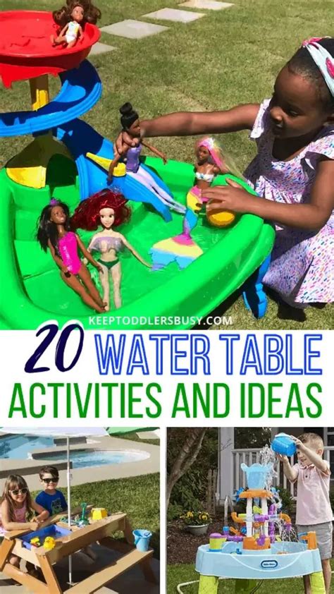 20 Water Table Activities and Water Play Ideas!: An immersive guide by ...