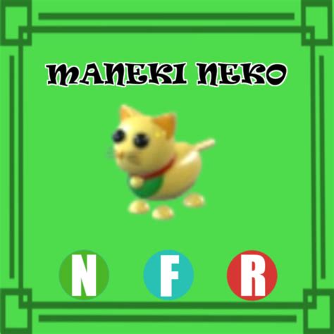 Maneki Neko Neon Fly Ride Adopt Me