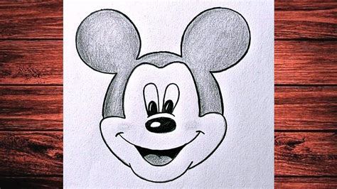 Cómo Dibujar Mickey Mouse Cómo Dibujar Un Personaje De Disney Dibujos