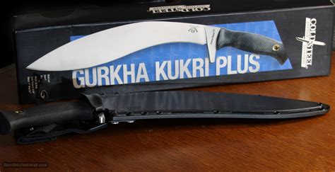 NEW COLD STEEL GURKHA KUKRI PLUS Kirschen Collection CS01 For Sale