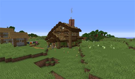 So Ive Made My First Custom Villager House I Think It Came Out Pretty