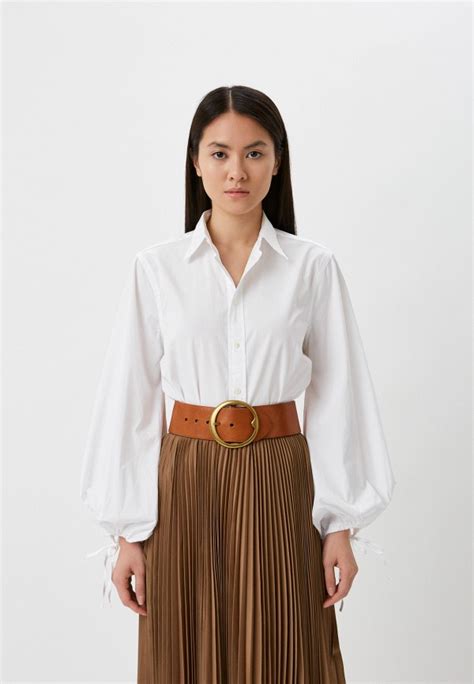 Рубашка Polo Ralph Lauren, цвет: белый, RTLABB771801 — купить в ...