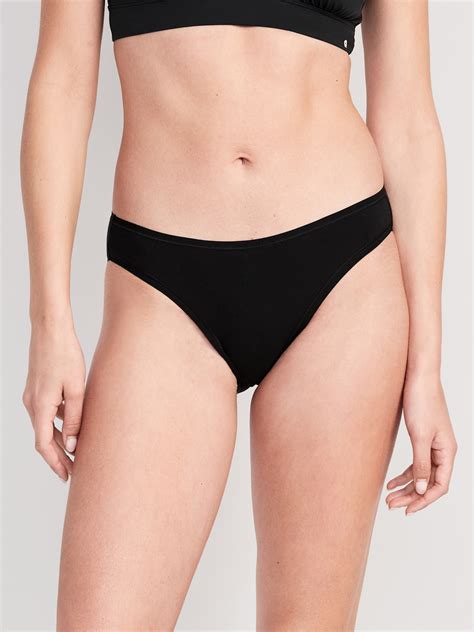Mid Rise Everyday Cotton Bikini Underwear Old Navy