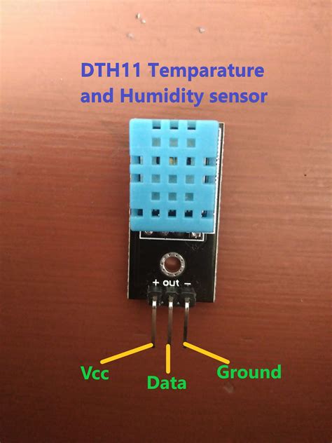 Dht Temperature And Humidness Detector Working And Sensor Specifications